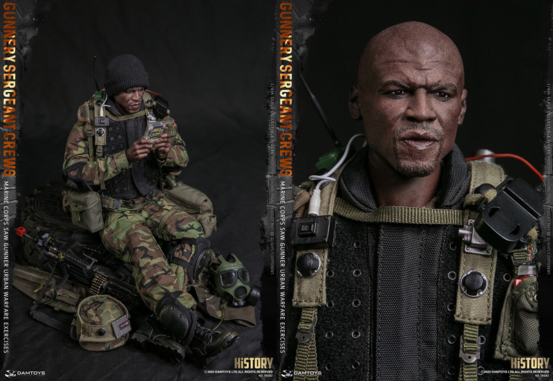 DAM】No.78082 1/6 Marine Corps SAW GUNNER urban warfare exercises