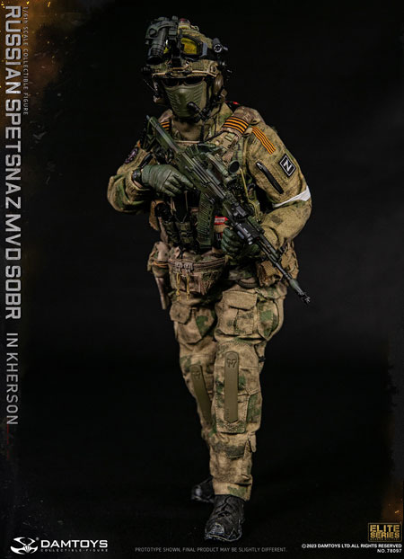 DAM】No.78097 1/6 RUSSIAN SPETSNAZ MVD SOBR IN KHERSON スペツナズ
