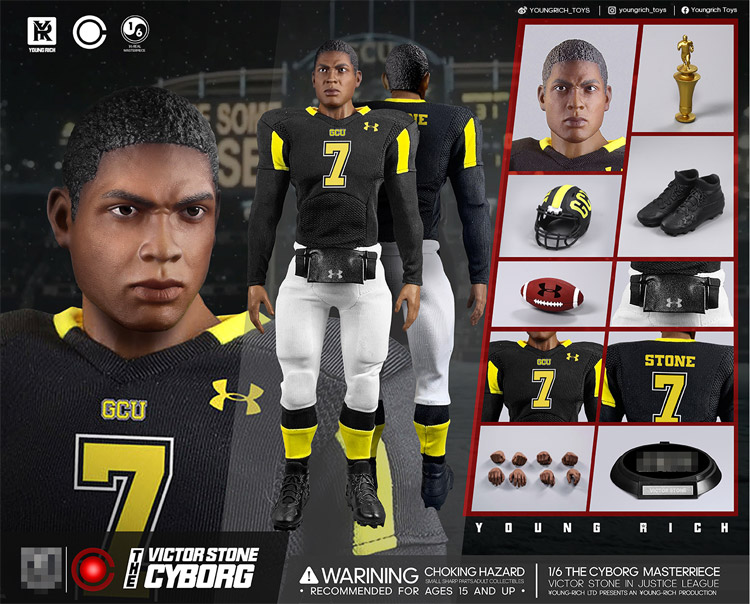 Young Rich】YR021 1/6 Football Star アメリカン・フットボール
