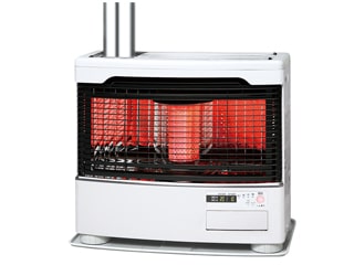 トヨトミ HR-G650H(W) 煙突式ストーブ ホワイト ウエダ金物【公式サイト】