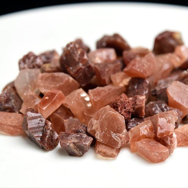 メキシコ産 レッドカルサイト 原石 さざれ｜詰め合わせ｜約100g