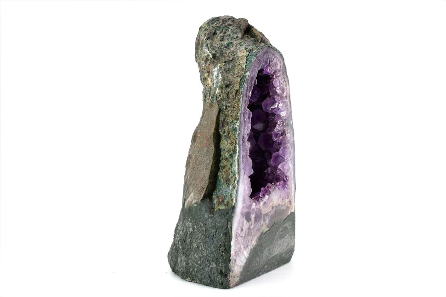 アメジストドーム 背面セメント加工無し｜原産地より直輸入｜紫水晶