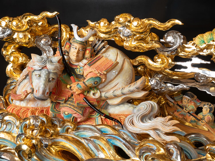 獅子頭 仏壇 修理 漆塗り 祭り 砂川仏檀店 砂川漆工芸 兵庫 姫路｜制作