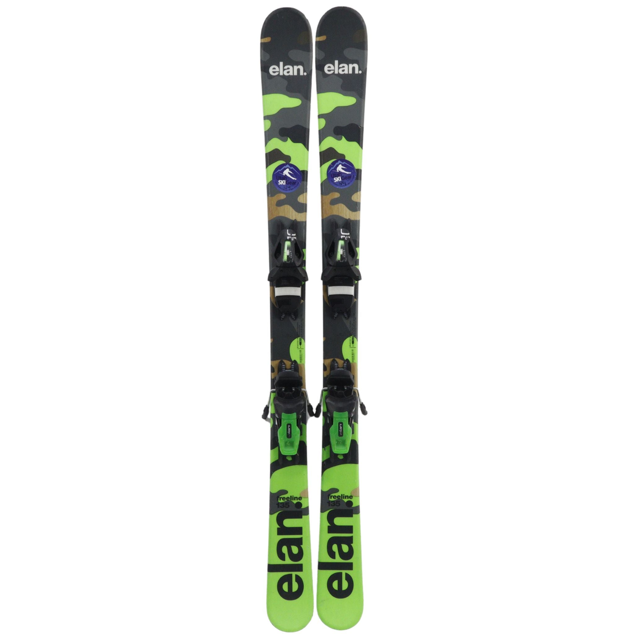 Elan Freeline Camo 135 + ESP GW 10.0 Track pm Bindings – Utah Ski Gear