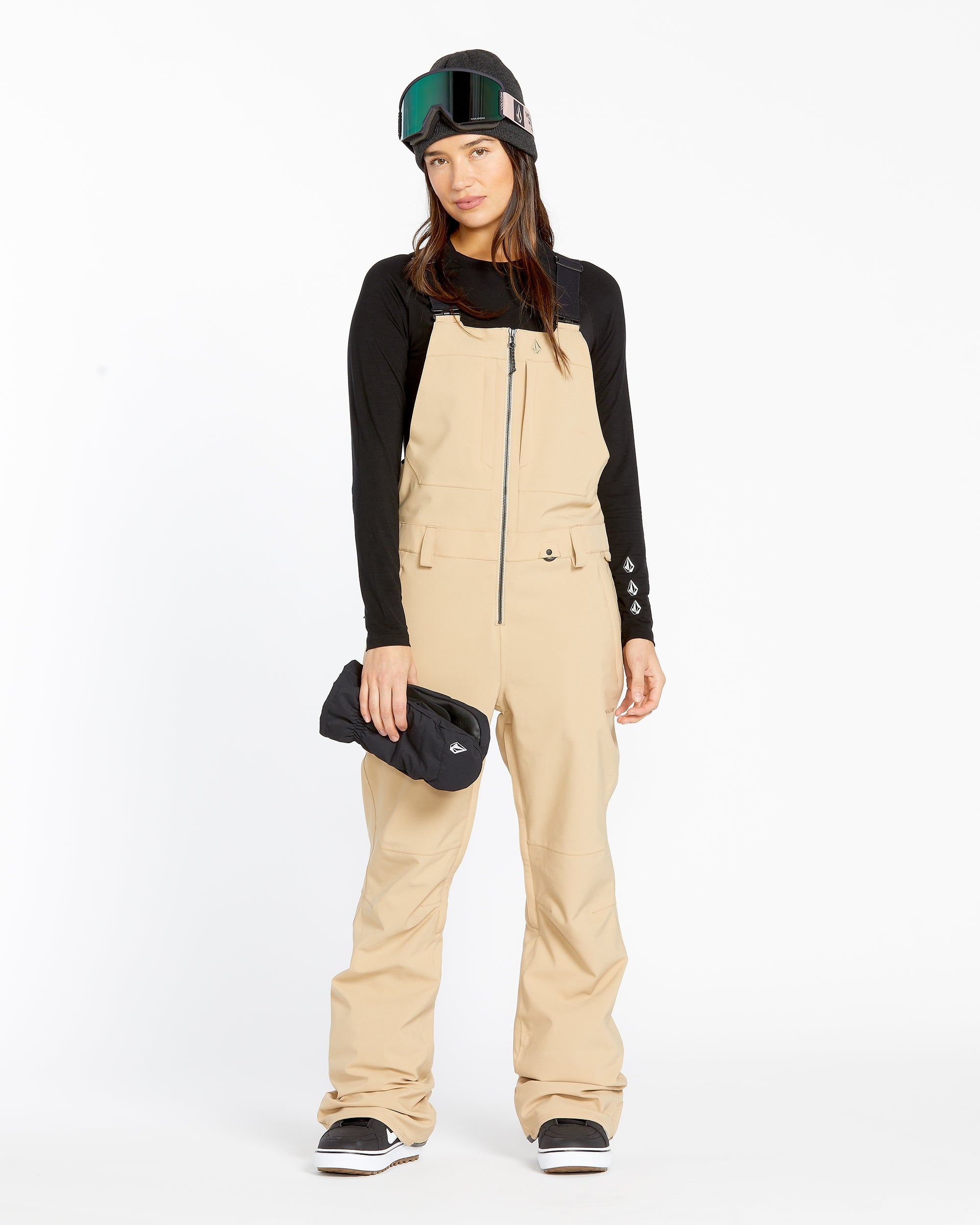 SWIFT BIB OVERALL - SAND – Volcom