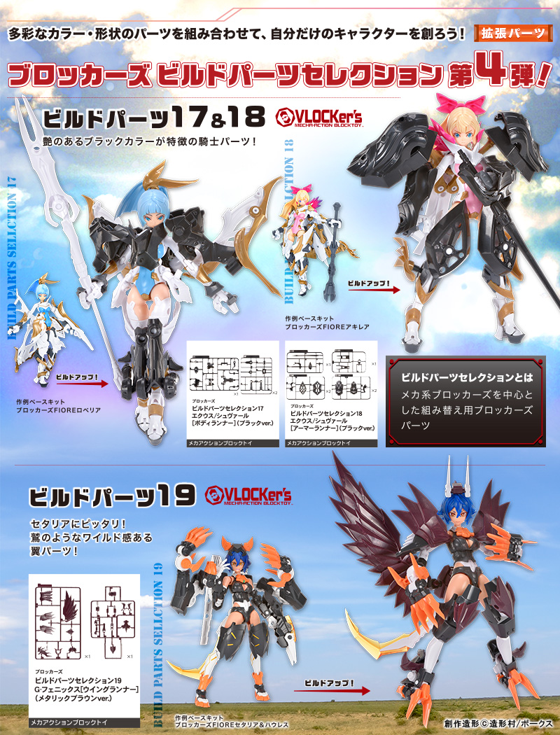 ブロッカーズ ビルドパーツセレクション18 エクウス/シュヴァール