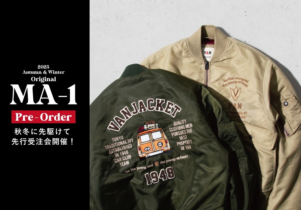 PRE-ORDER】Original MA-1 - VAN STORE