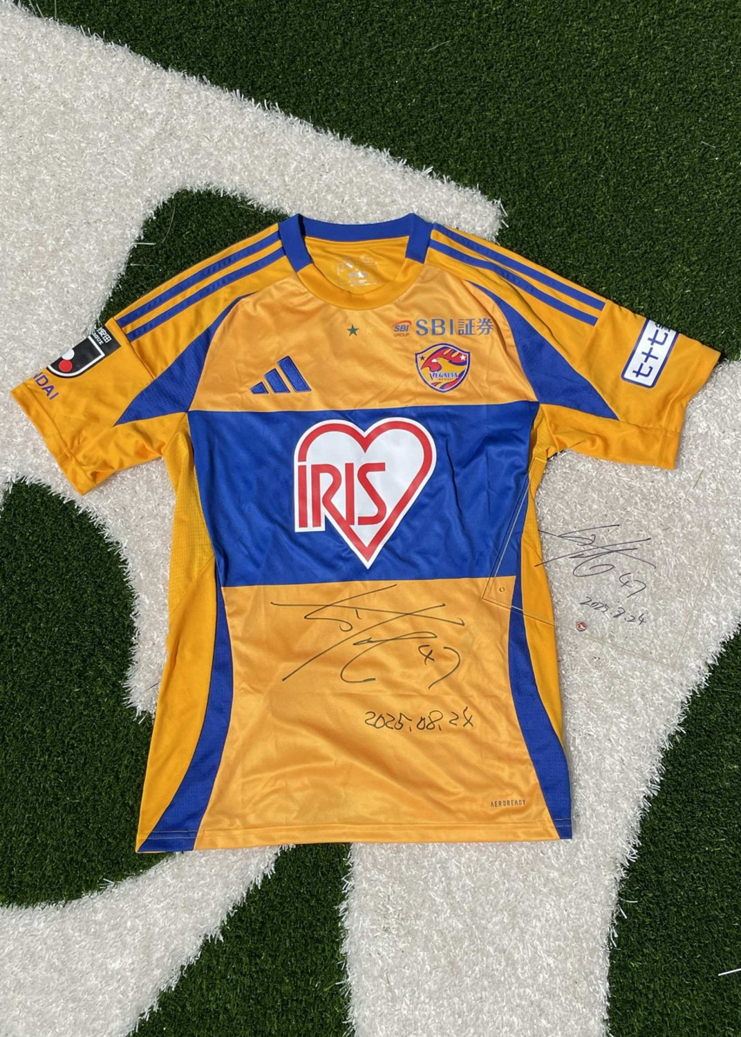 美品・サイン入り】ベガルタ仙台 ユニフォーム 最高 8番 松下佳貴