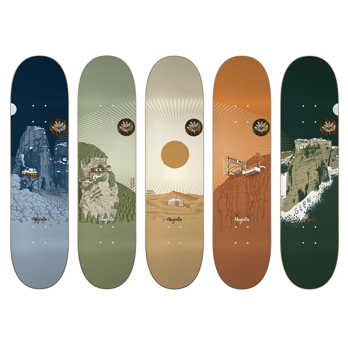 BLOG: HI5 SKATEBOARDING] Magenta Skateboardsから、座間翔吾モデルの