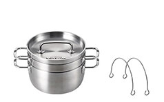 ステンレスダッチオーブンW 10インチ + 専用ツル セット | ビタ