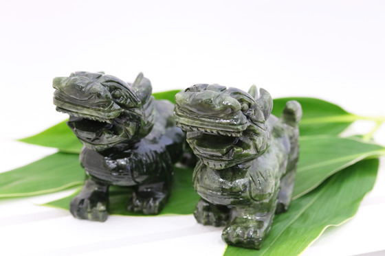 高品質 グリーンジェード貔貅 ( ヒキュウ ) | ハワイ ブレッシング