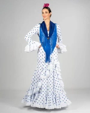 赤いフラメンコドレス：情熱と優雅さ - フェア万歳