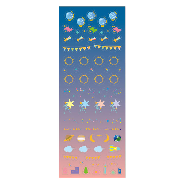 Vixen ステーショナリー スターパーティ スケジュールシール