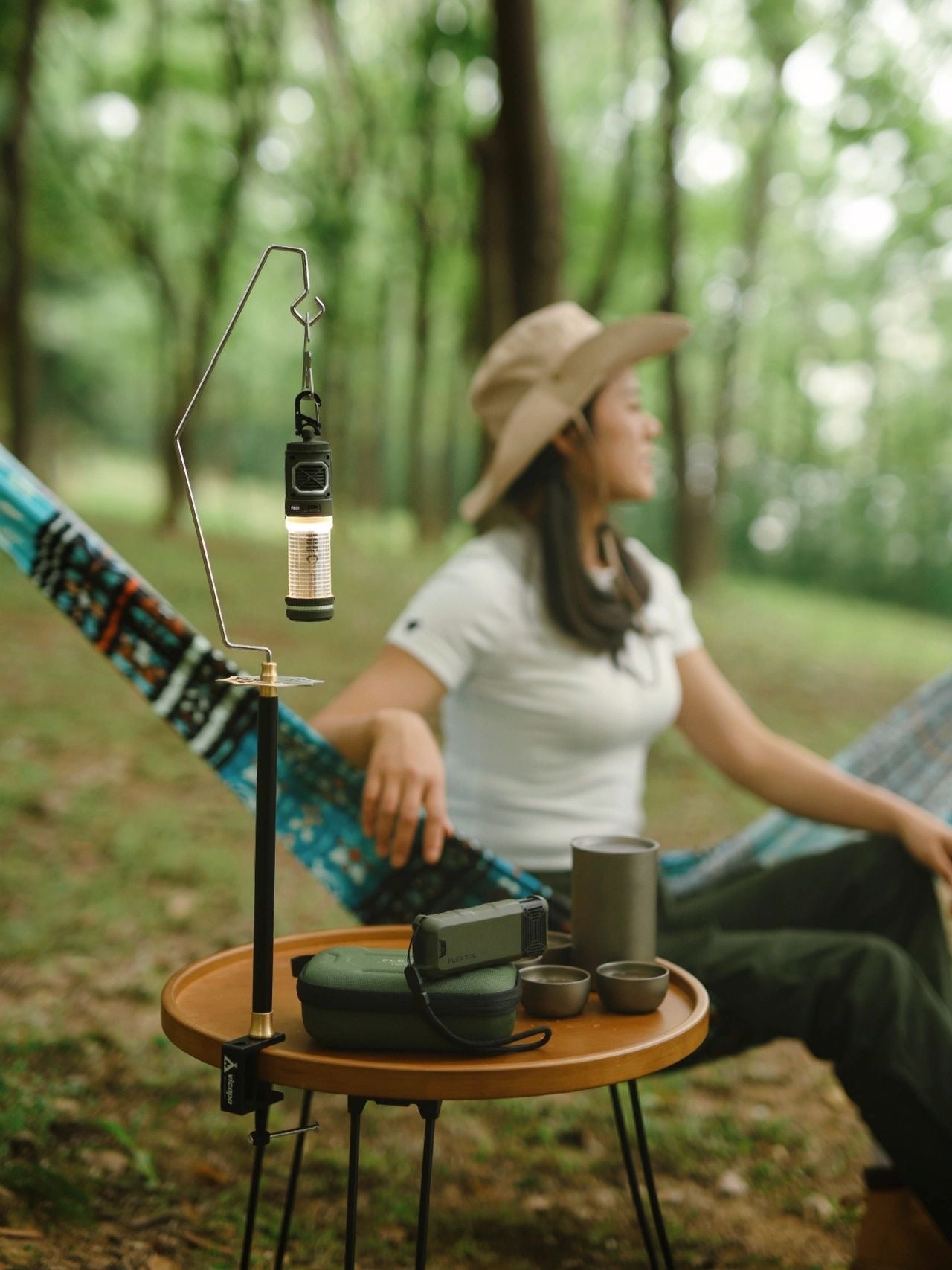 ☆kikiさん専用 MOCHAROLLTABLE +ランタンスタンド ☆kikiさん専用