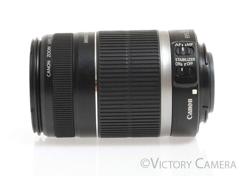 Canon EF-S 55-250mm f4.0-5.6 IS Telephoto Zoom Lens [EXC]