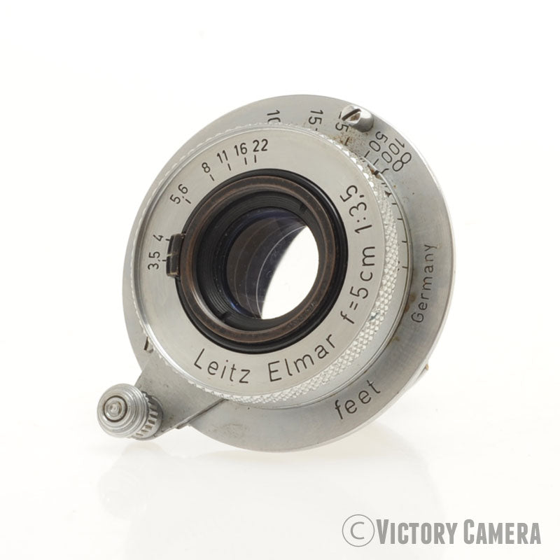 Leica Elmar 5cm 50mm f3.5 L39 LTM Screw Mount Lens [EXC-]