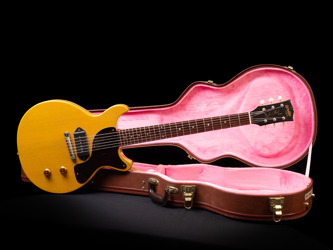 Orville By Gibson Les Paul Junior Double Cut 1989 TV Yellow Guitar