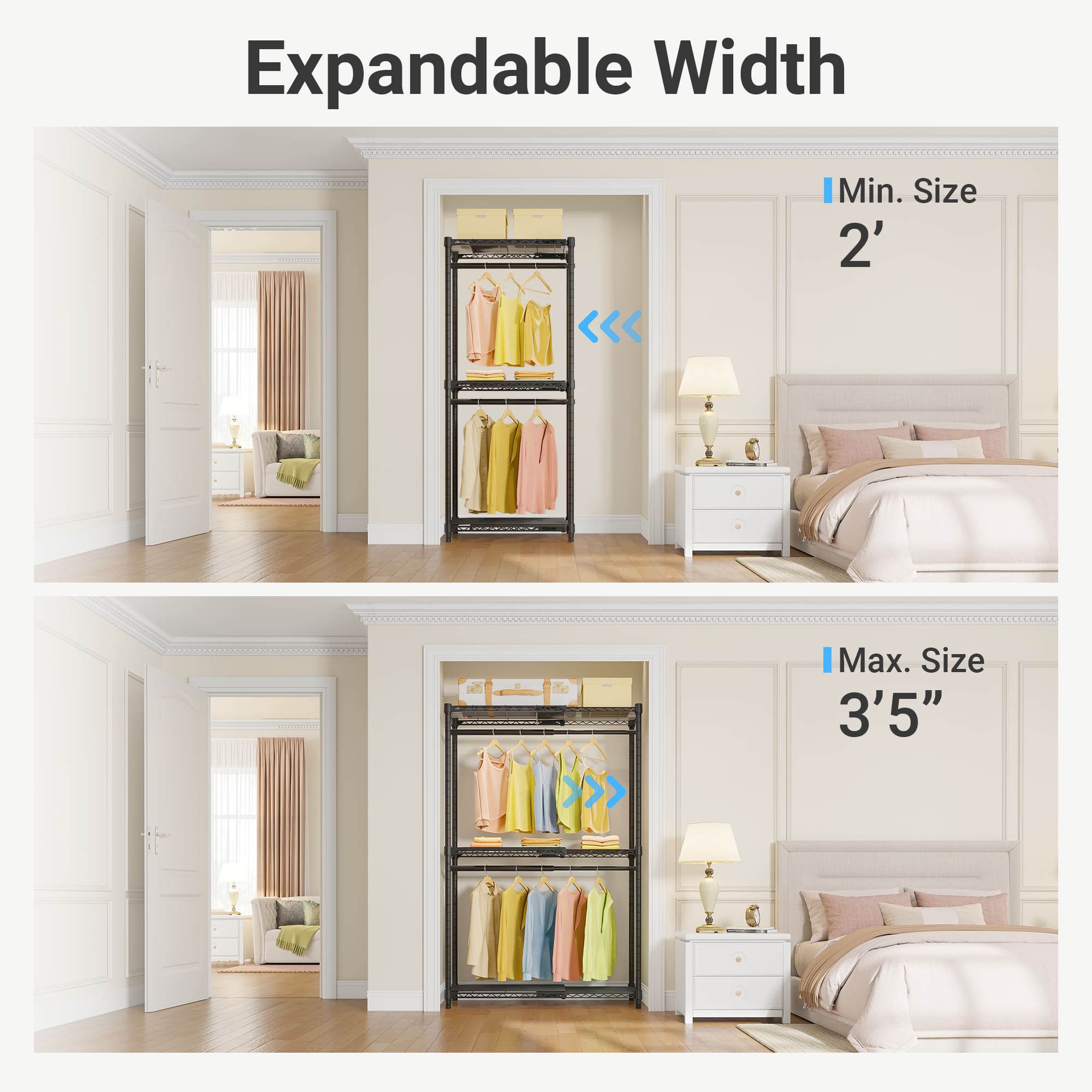 VIPEK X1 Expandable Clothes Rack