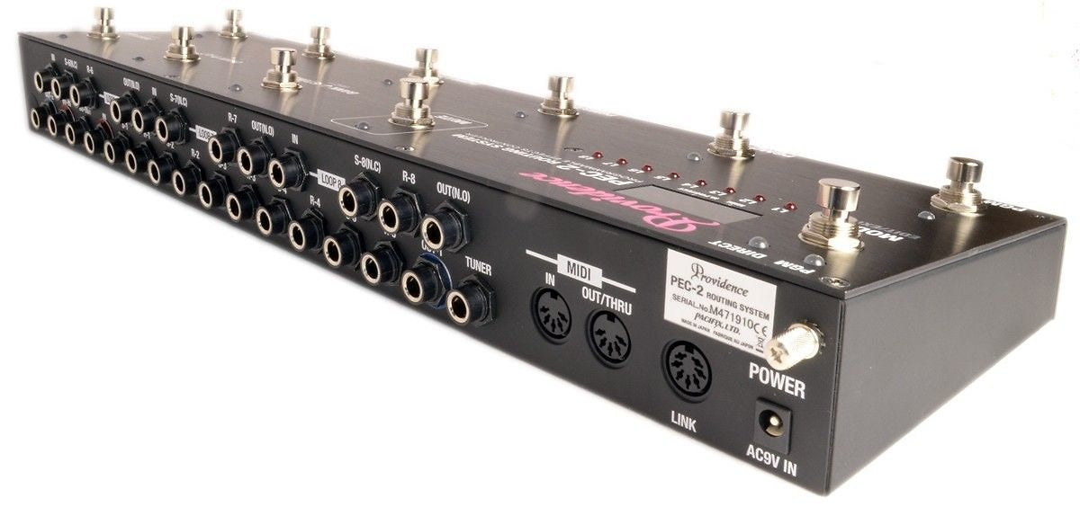 Providence PEC-2 Programmable Effects Controller | Vision Guitar