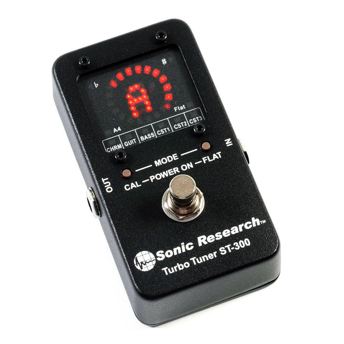 Sonic Research Model ST-300 Stomp Box Turbo Tuner | Vision Guitar