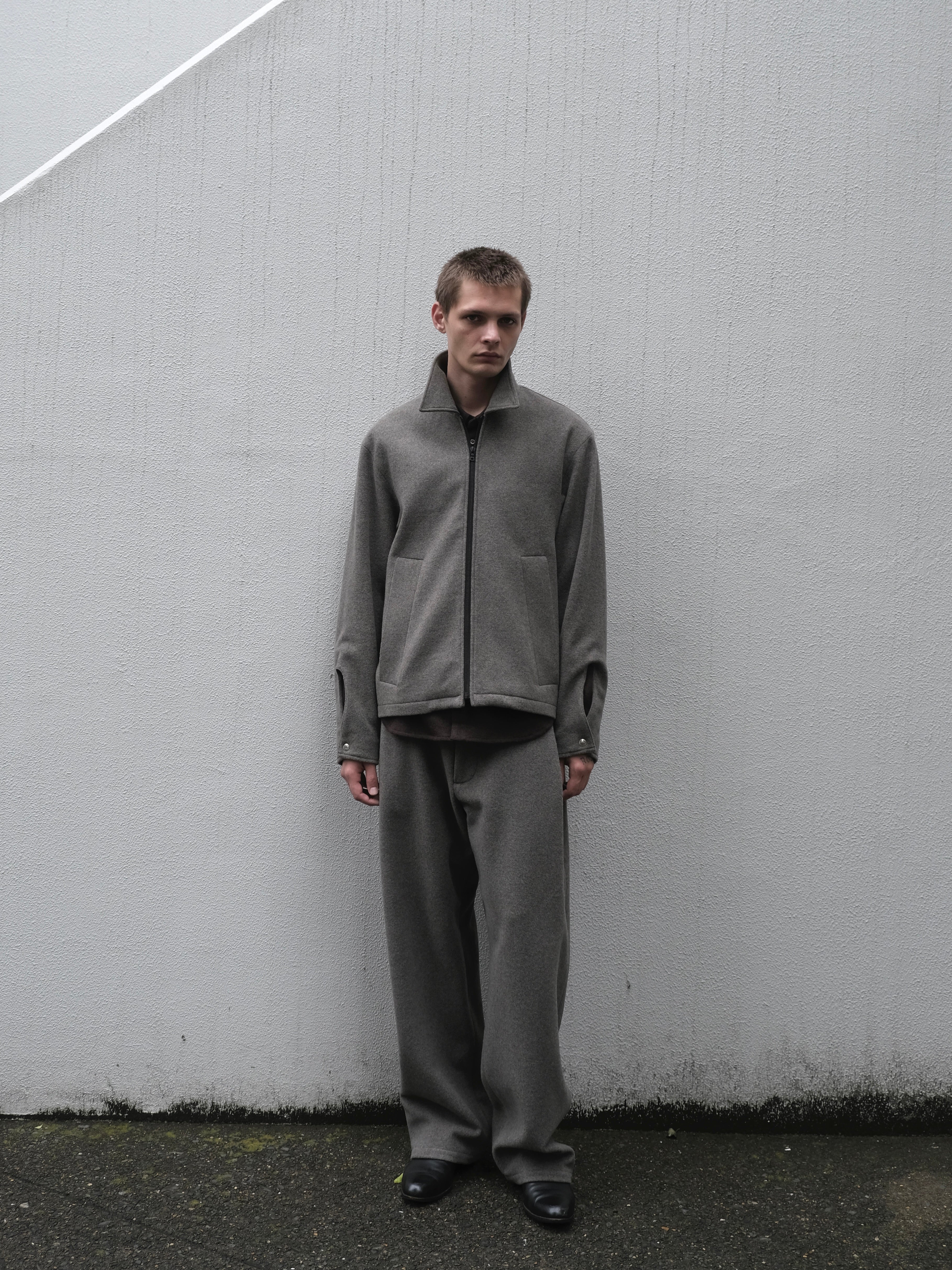 Relaxed Jacket in Wool/Cashmere – VUJA DÉ