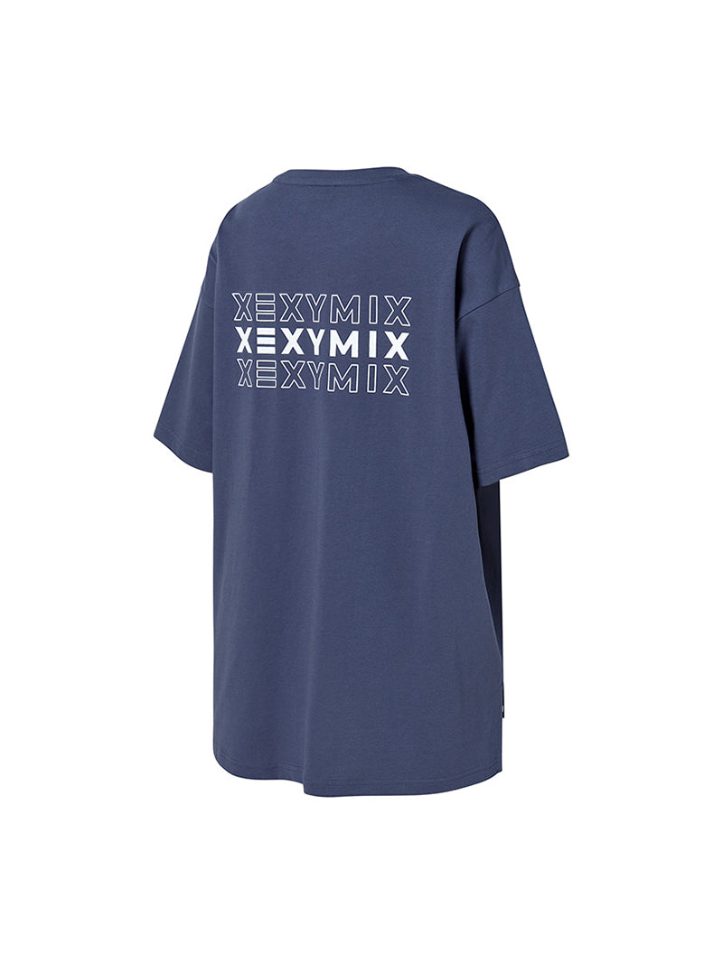 ロゴ入り オーバーフィット 半袖