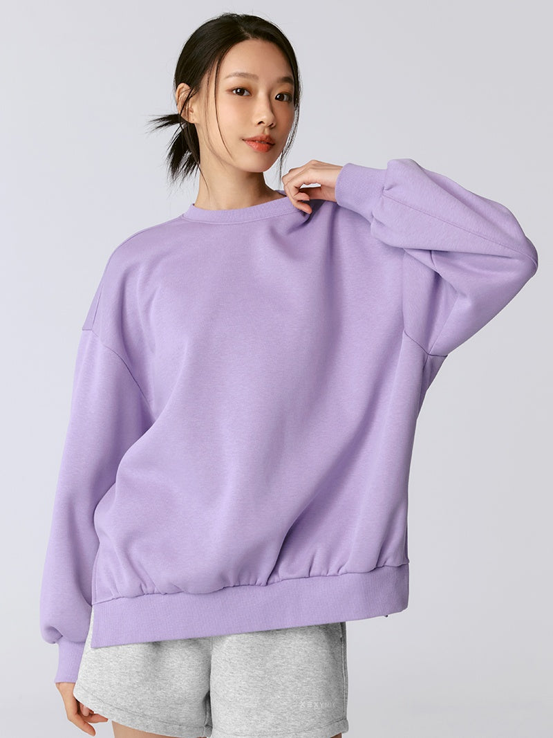 XTFMT01J3 裏起毛 ウォームソフト サイドスリット トレーナー (単品)