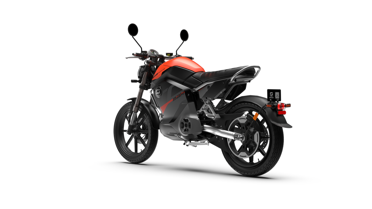 SUPER SOCO TC MAX 最高時速95km/hの電動カフェレーサーバイク