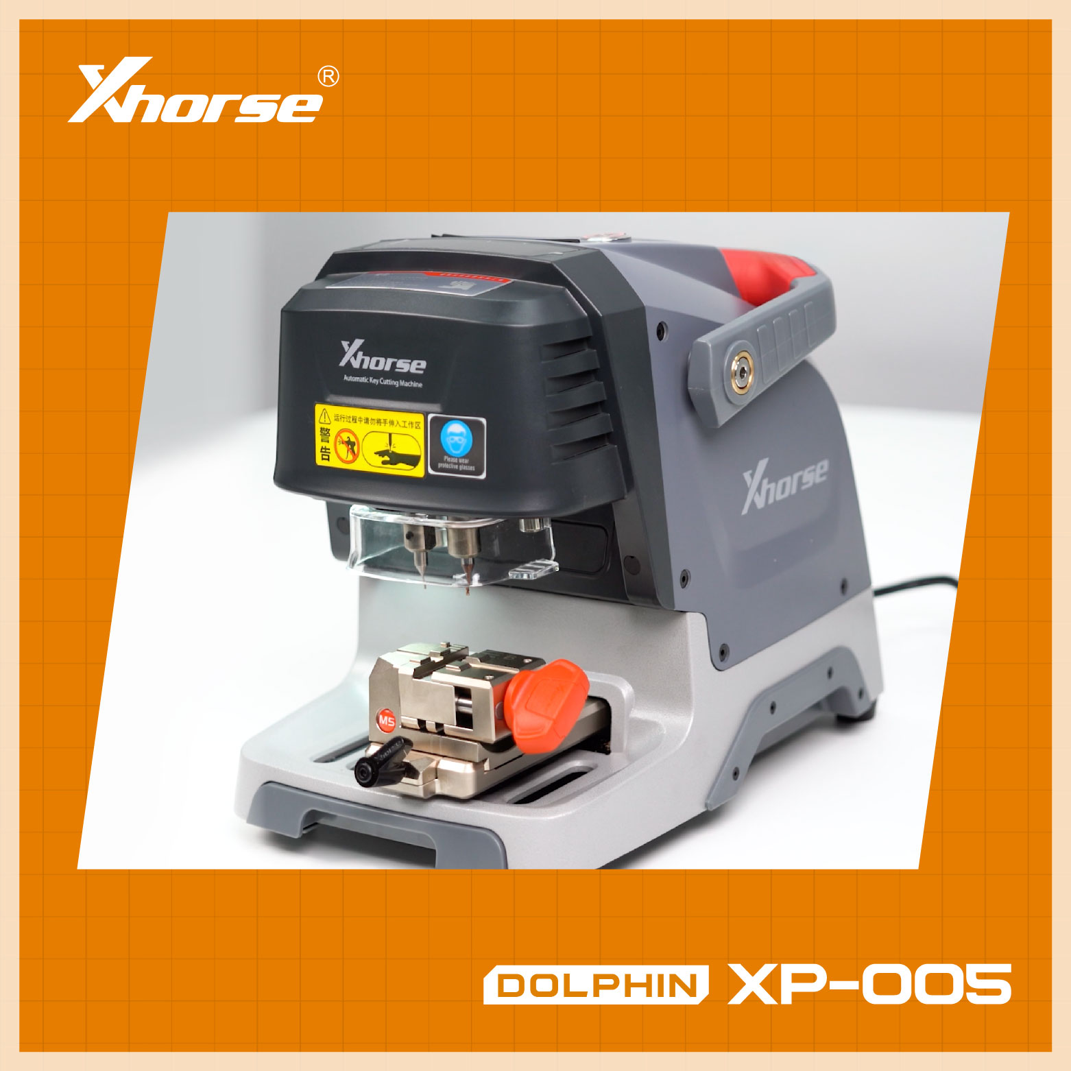 Xhorse Dolphin XP-005 Key Cutting Machine with M5 Clamp