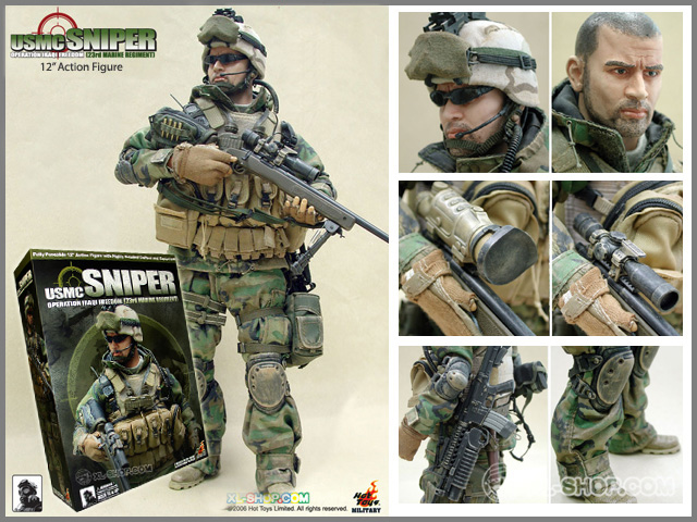 Hot Toys - USMC SNIPER OPERATION IRAQI FREEDOM - (23rd Marine