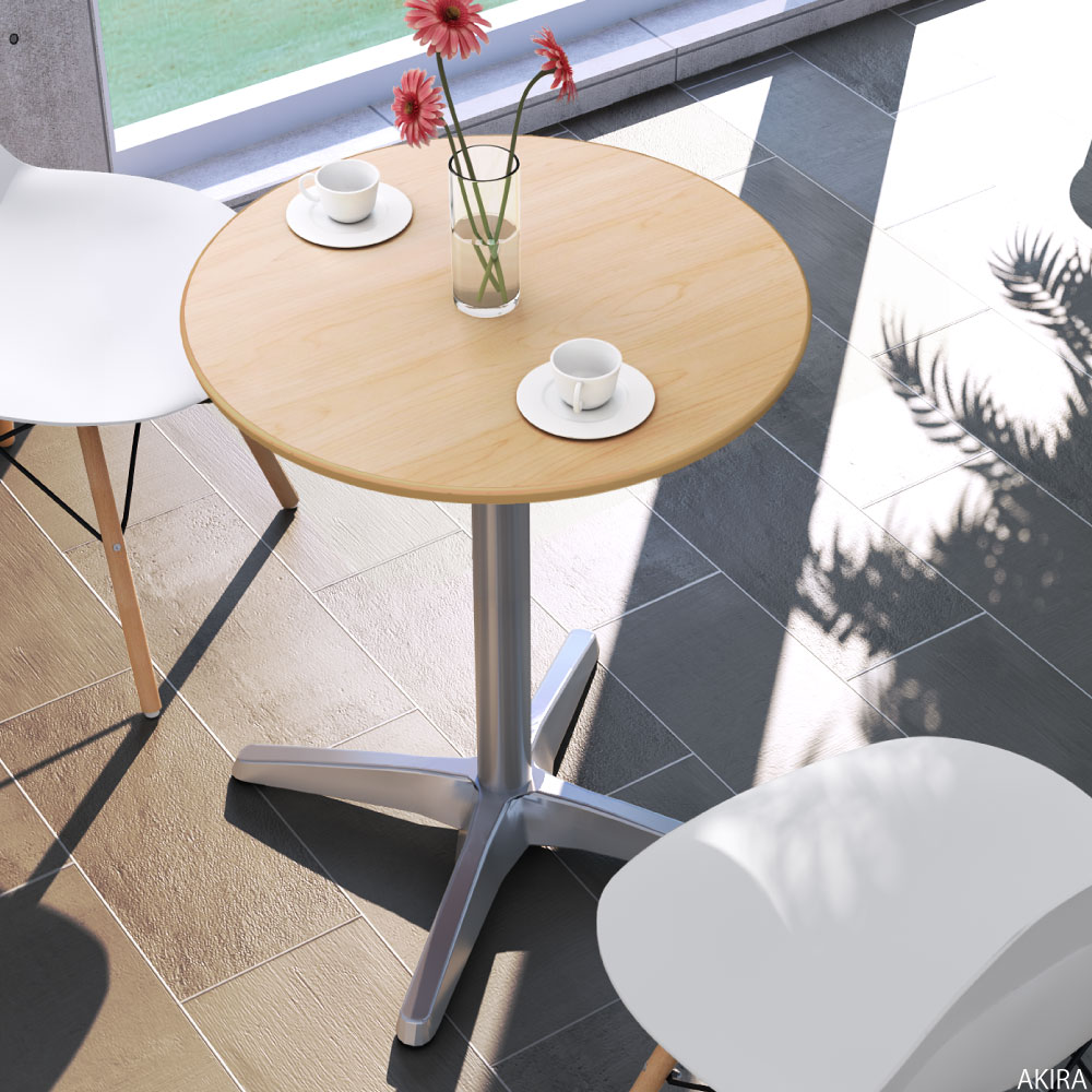 カフェテーブル ラウンド 丸テーブル 直径60×高さ72cm おしゃれ