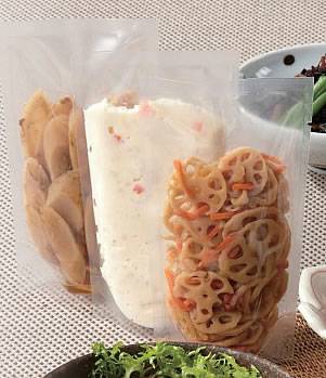 スタンド（立つタイプ）ビニール袋（真空・冷凍・ボイル・水物・粉物用