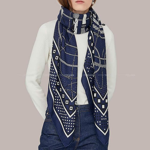 HERMES エルメス ショール カレ140 