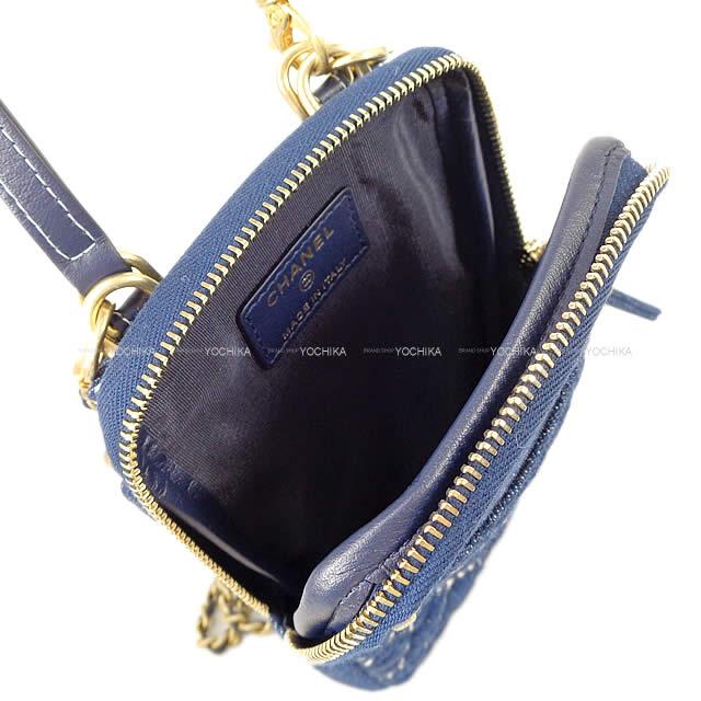 シャネル ステッチ ココマーク マトラッセ ポーチ付 チェーン