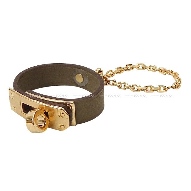 HERMES エルメス グローブ 手袋 ホルダー ケリー エトープ (エトゥープ