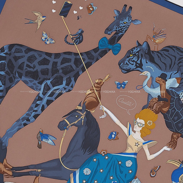 2022年春夏 HERMES エルメス スカーフ カレ90 エルメスストーリー