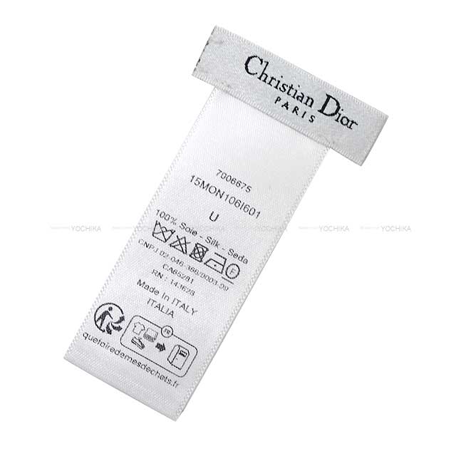 Dior ディオール スカーフ ミッツァ 30 モンテーニュ 黒 (ブラック)/白