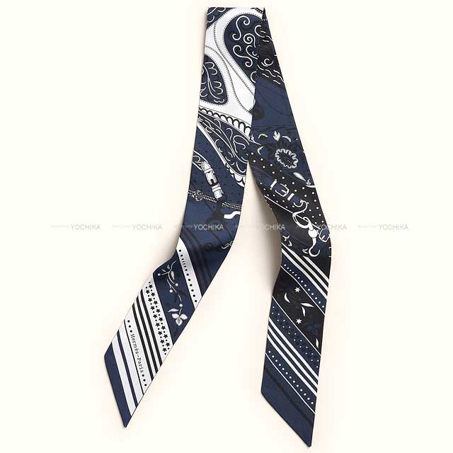 2025年春夏 HERMES エルメス スカーフ ツイリー アマゾンの祭典 マリン