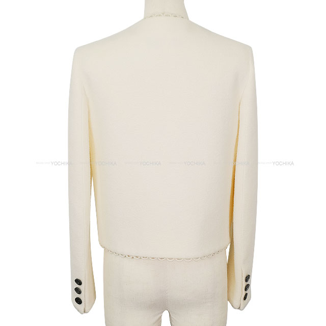 Dior ディオール ノーカラージャケット CDボタン クロップドジャケット