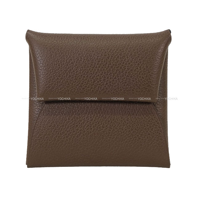 HERMES エルメス コインケース バスティア モカ エバーカラー(エヴァー