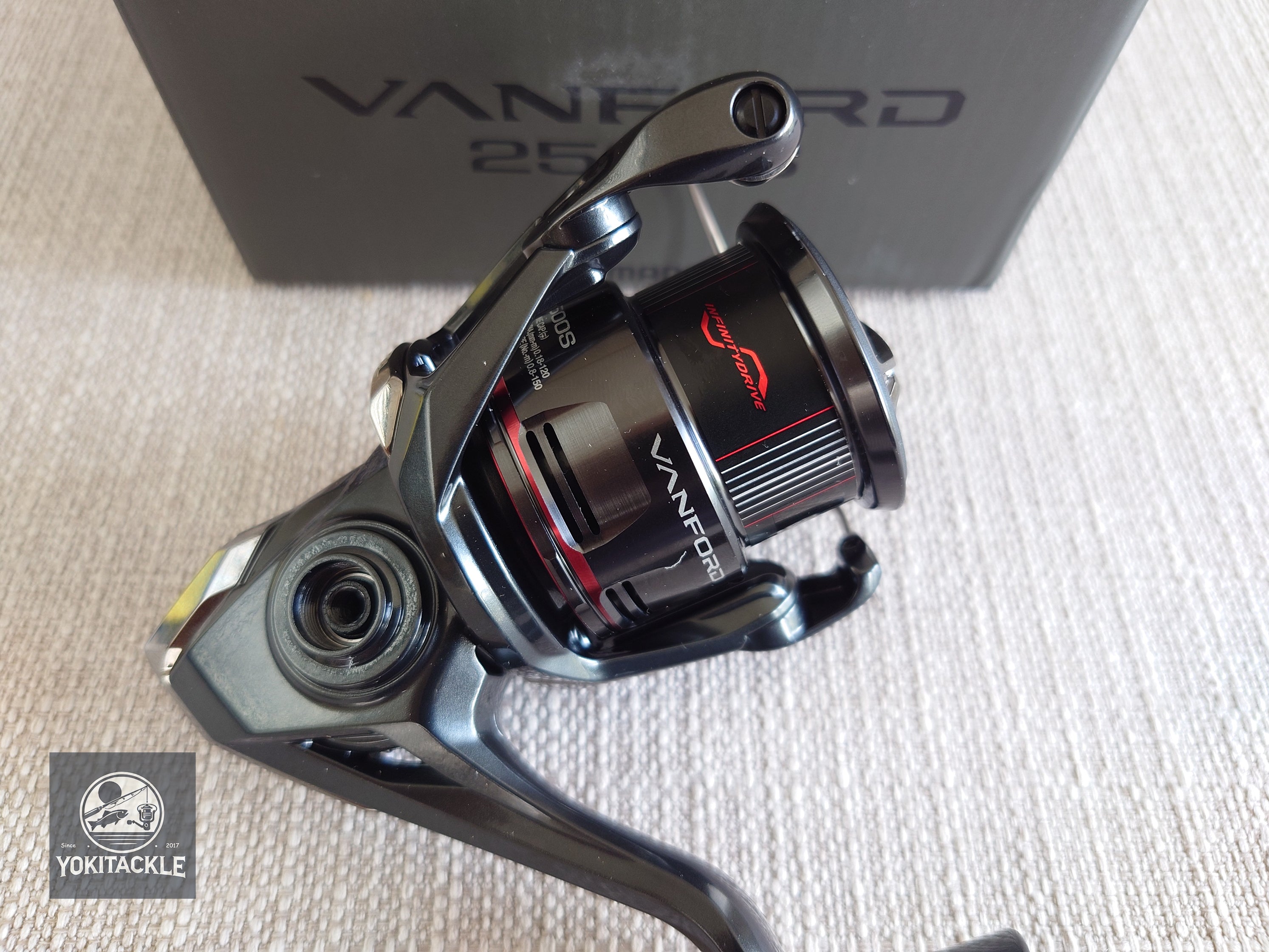 Brand New Shimano 24 VANFORD 2500S Spinning Reel – YOKI Tackle