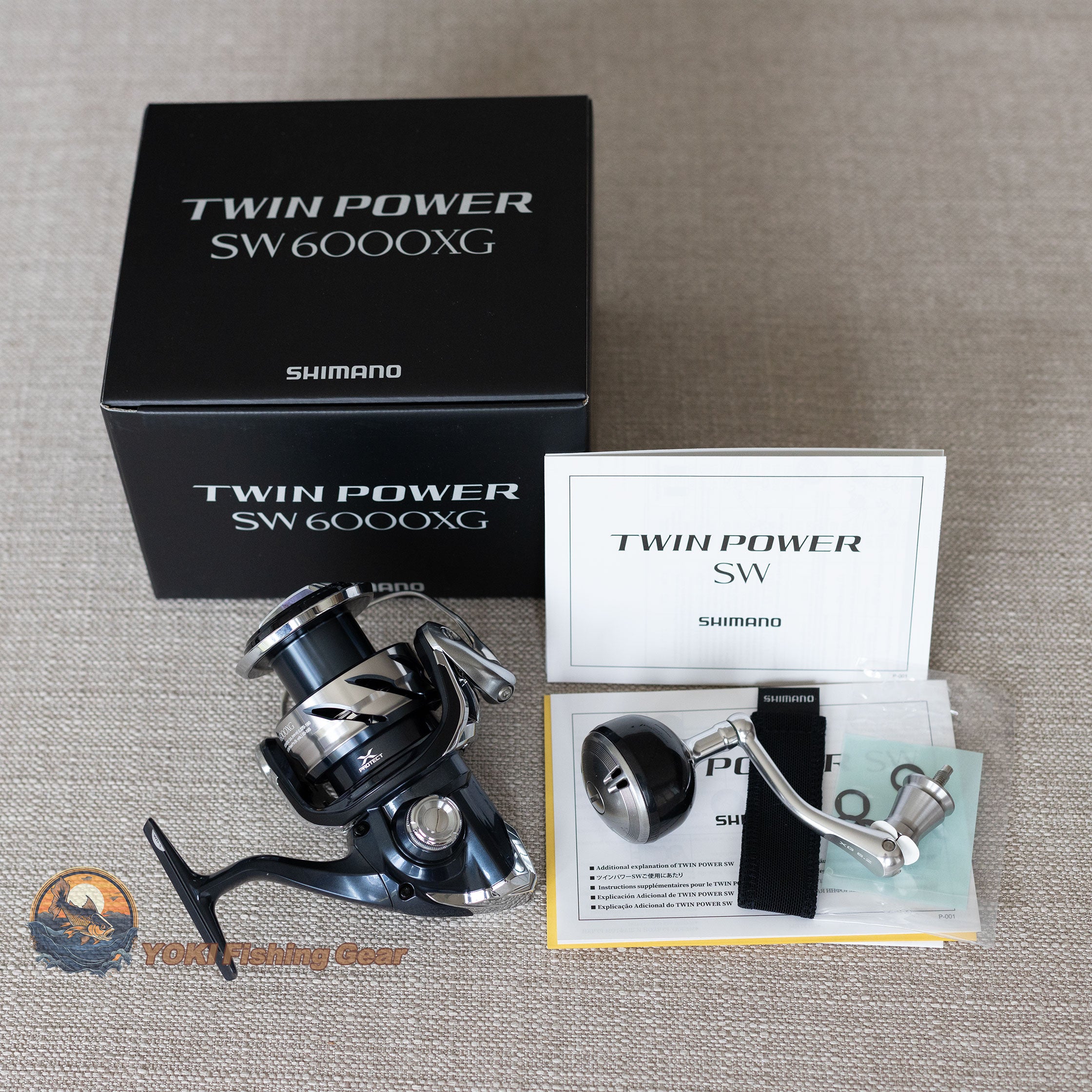 Brand New Shimano 21 TWIN POWER SW 6000XG Spinning Reel – YOKI