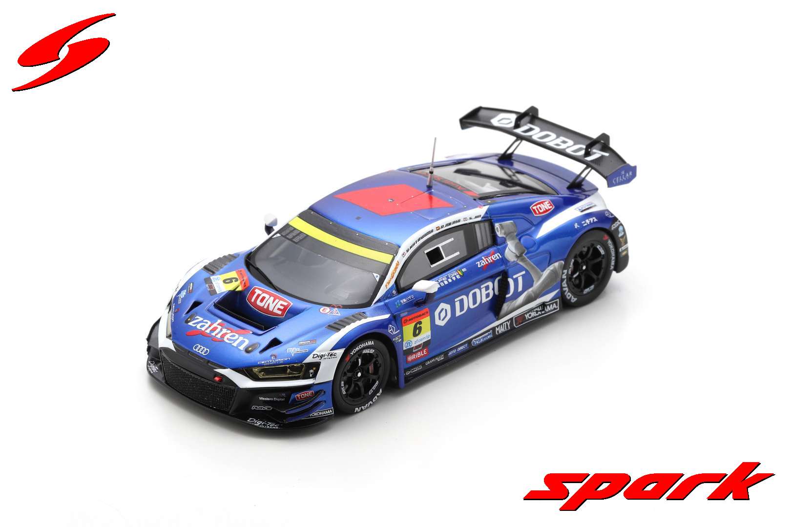 Spark 1:43 DOBOT Audi R8 LMS No.6 Team LeMans GT300 SUPER GT 2023