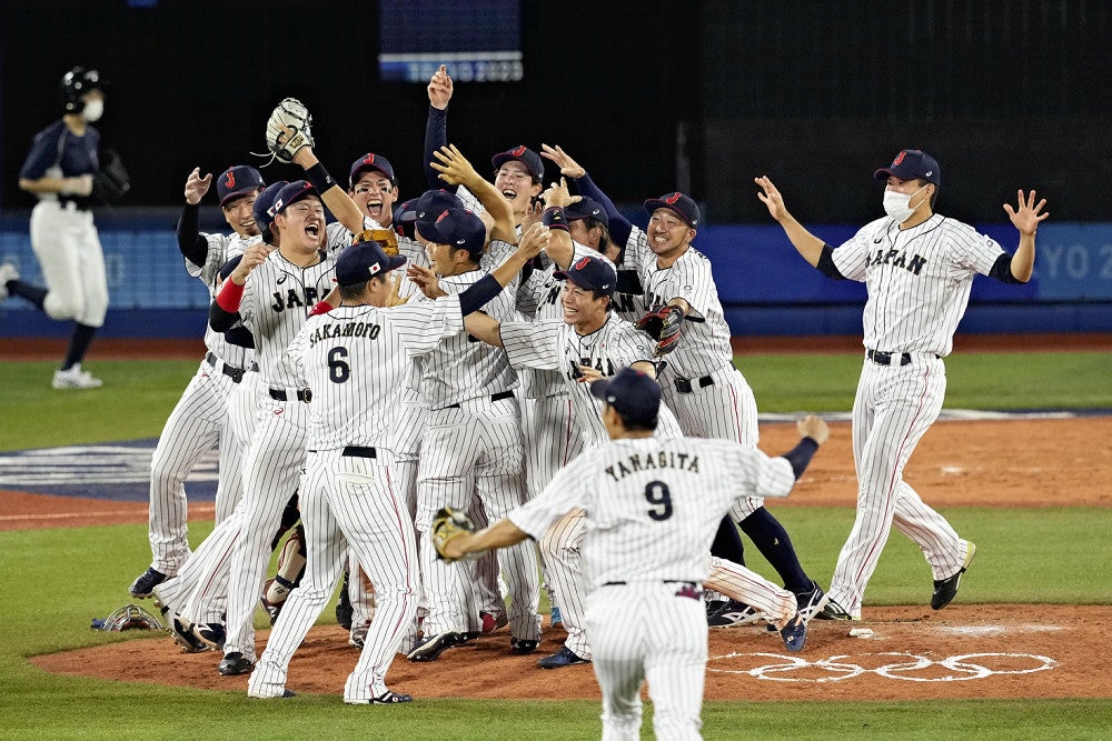 侍ジャパン」が悲願の金メダル、決勝で米国を2－0で下す…正式競技に