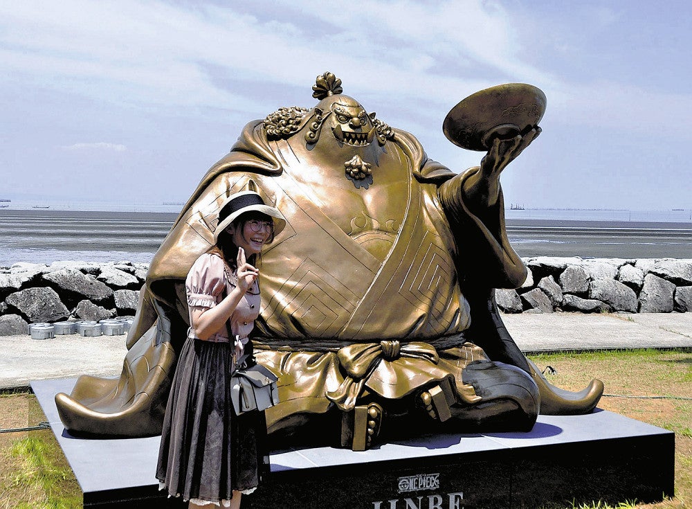 すごい迫力…「麦わらの一味」像、熊本に全10体ドン！ : 読売新聞