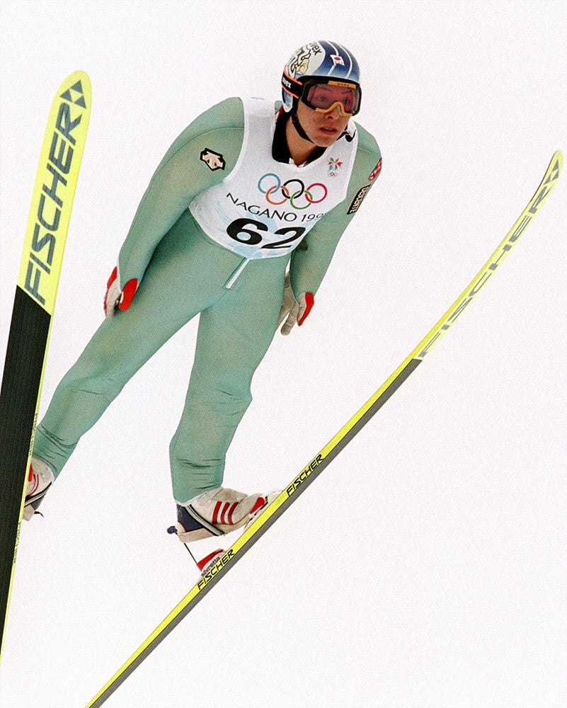 風を受けより遠くへ、24年前の長野五輪はブカブカでもよかった…今は