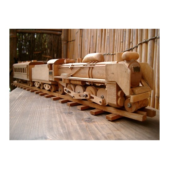 木の蒸気機関車キット：D51機関車 吉高屋｜名湯有馬温泉より