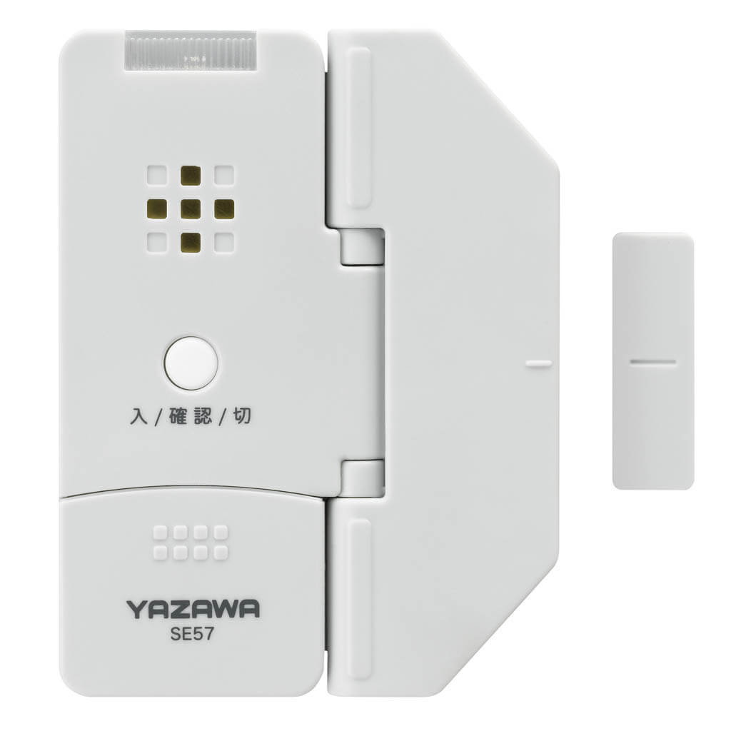 薄型窓アラーム衝撃開放センサー 窓ロック ライトグレー｜YAZAWA