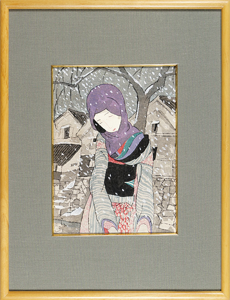 竹久夢二「雪の夜の伝説」 | 山田書店美術部オンラインストア