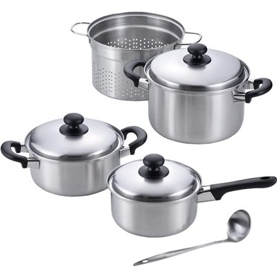 和平フレイズ 燕三(えんぞう)【IH対応】片手鍋18cm & 両手鍋20cm